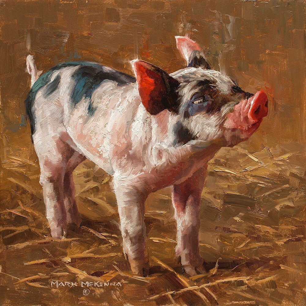 Standing Proud, western painting by Mark McKenna